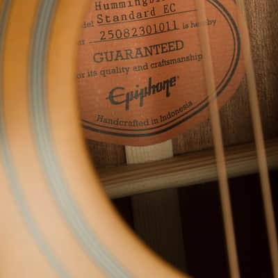 Epiphone Hummingbird Standard EC | Natural image 8
