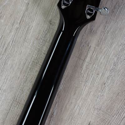 Takamine EF261SBL Acoustic-Electric Guitar in Gloss Black with Hard Case image 8