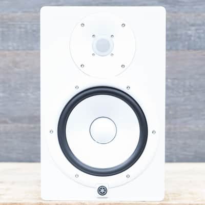 Yamaha HS8 White Powered Studio Monitor 120W 1x8" Woofer Studio Monitor w/Box image 1