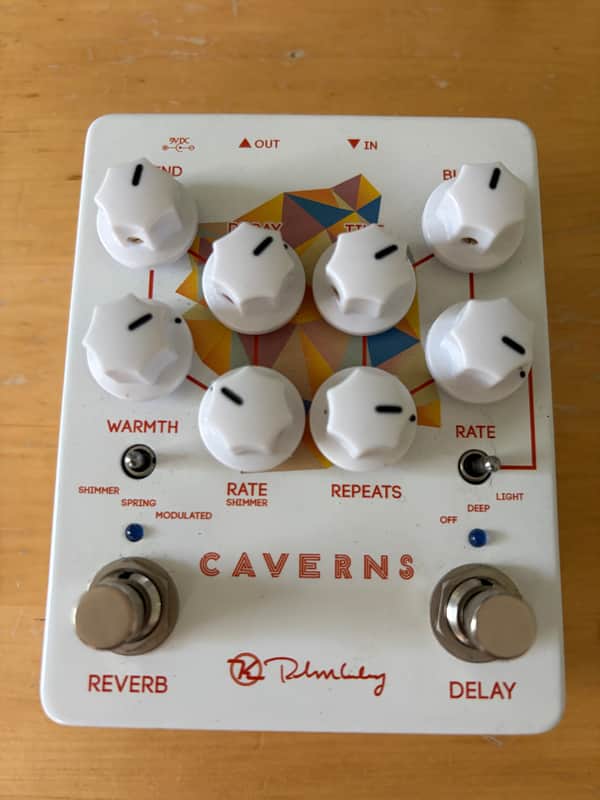 Keeley Caverns Reverb / Delay V2 2017 - Present - White image 1