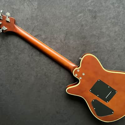 DYNAMIC METROPOLITAIN ST - Super Thin ES Semi-Hollowbody AAA Amber Quilt image 9