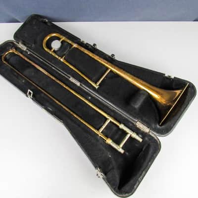 King 606 Tenor Trombone, USA, Brass, with case/mouthpiece image 1