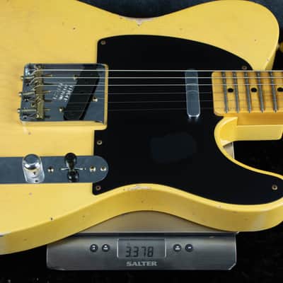 Fender Custom Shop 54 Tele Relic 10/56 V Neck Faded Nocaster Blonde ~ Secondhand image 5