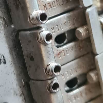 Fender JV Squier Stratocaster Tremolo bridge MIJ 1983 57/62 Fullerton image 5