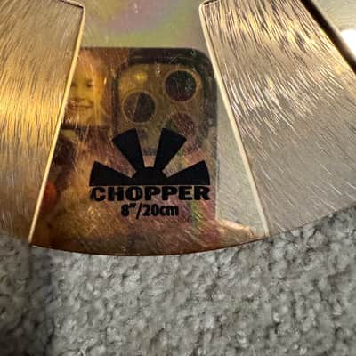 Sabian 8" Chopper Cymbal 2010s - Traditional image 2