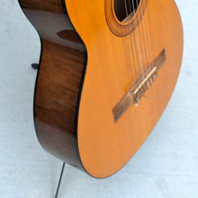 1960's Bruno Ventura 1583 Japanese Made Classical Guitar image 5