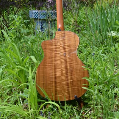 2021 Taylor 224CE K DLX Grand Auditorium Deluxe Acoustic/Electric Guitar in Hawaiian Koa w/a full Gloss Shaded Edgeburst finish, and comes with the Original like New Hardshell Taylor Case. ~ As New ! image 5