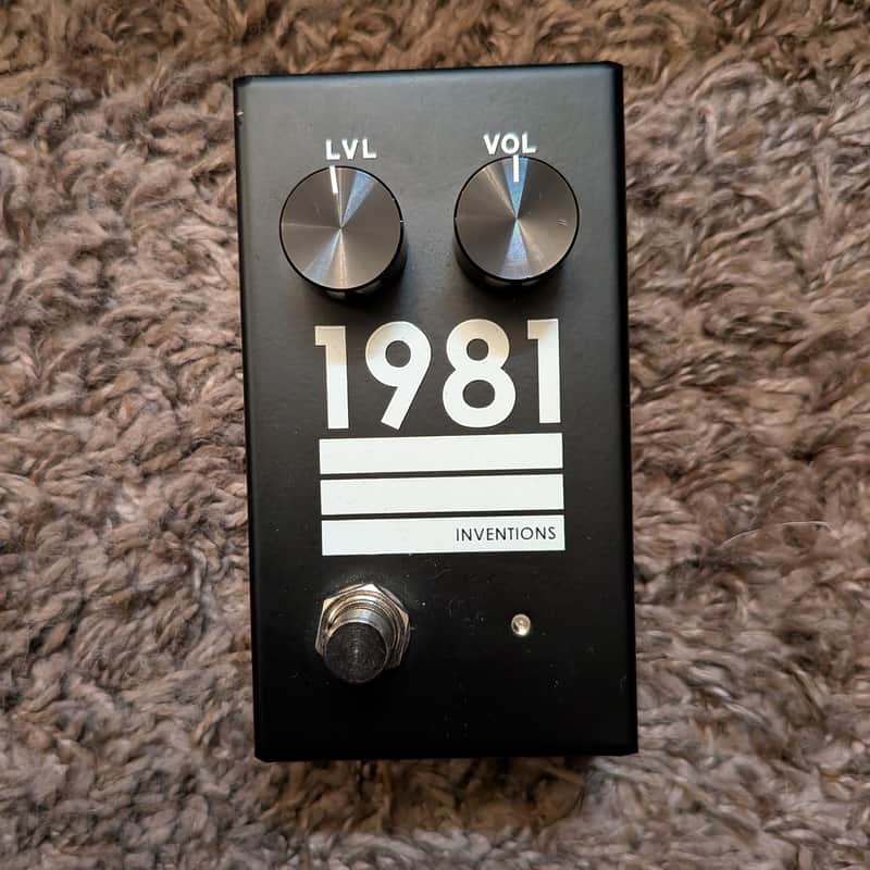 1981 Inventions LVL Full-Range Overdriver
