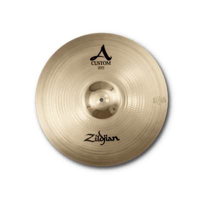Zildjian A Custom 17" Crash - Brilliant image 1