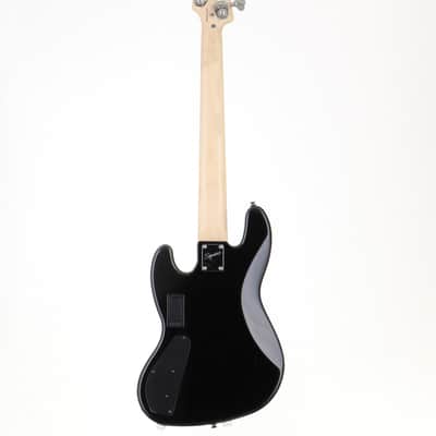 Squier Deluxe Jazz Bass Active V Black Modified, Manufactured in 2018 [ICS18133644] (08/19) image 2