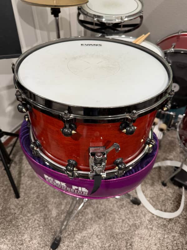 14x8 Purpleheart Snare Drum image 1