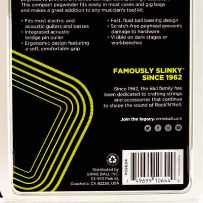 Pegwinder Plus - Advanced Design String Winder - Extra-Secure Comfort Grip Ultra-Smooth Action image 3