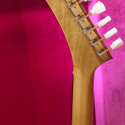 2021 Gibson Custom Shop 1958 Explorer Korina "snake eyes" image 12