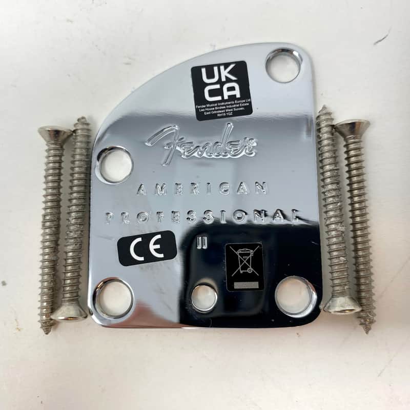 Fender American Professional II Contour Neck Plate 22105 image 1