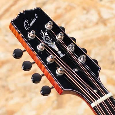 Quint Archtop Octave Mandolin Maple Short Scale Cutaway CS image 8