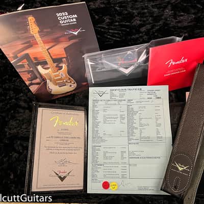 Fender Custom Shop LTD Caballo Tono Ligero Relic Aged Magenta Sparkle (330) image 8