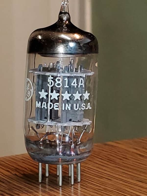 5814A FIVE STAR  GE Tall Plate/Low Noise Bars MaxiPreamp2/TV-7 tested image 1