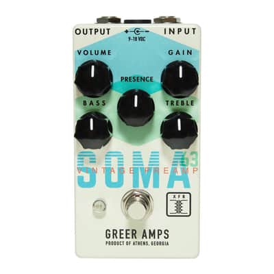 Reverb.com listing, price, conditions, and images for greer-amps-soma-63-vintage-preamp