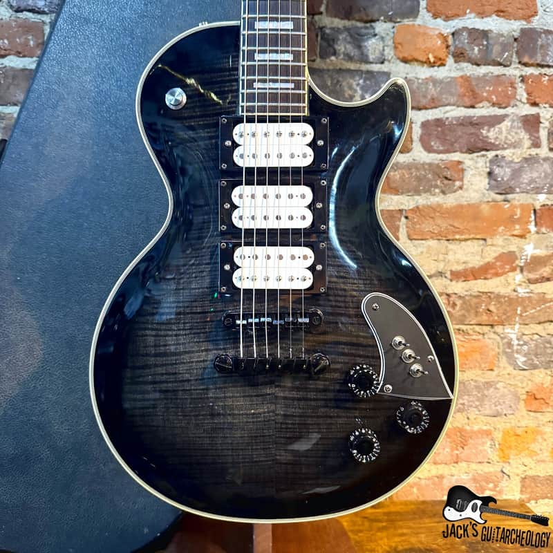 2000s Epiphone Les Paul Custom Blackburst