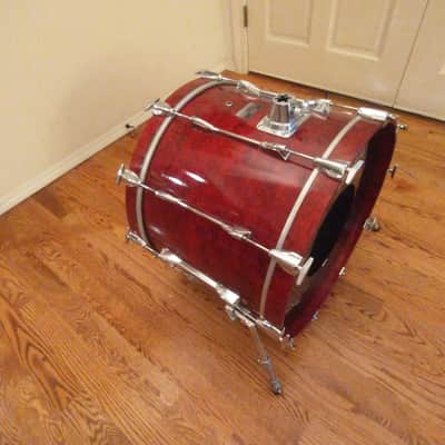 Yamaha Vintage Club Custom 22 X 16 Bass Drum, Made In Japan Top Line Drum !y image 3
