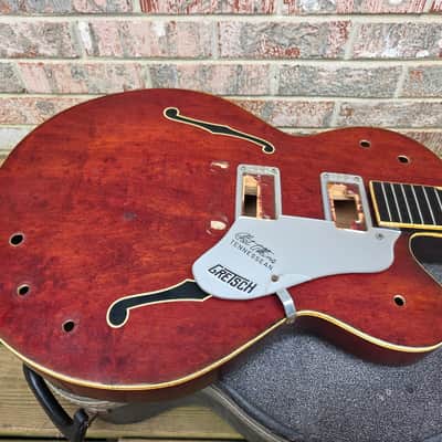 Vintage 1966 Gretsch 6119 Tennessean Electric Guitar Husk Project w/ Original Hardshell Case! image 4