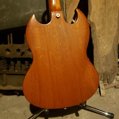 1972 Gibson SG Deluxe, Natural, Hardshell Case image 9