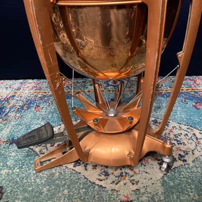 Keith Moon and Zak Starkey's, THE WHO 1970s Premier 23" Professional Copper Timpani. SIGNED! image 14