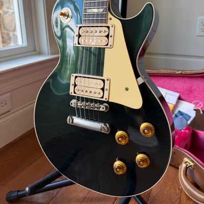 2025 Gibson M2M Custom Shop ‘57 Reissue R7 Murphy Ultra Light Aged Stinger - British Racing Green image 2