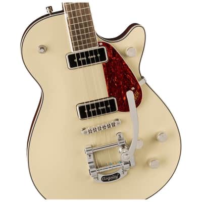Gretsch G5210T P90 Electromatic Jet Two 90 Electric Guitar BigsbyVintage White image 3