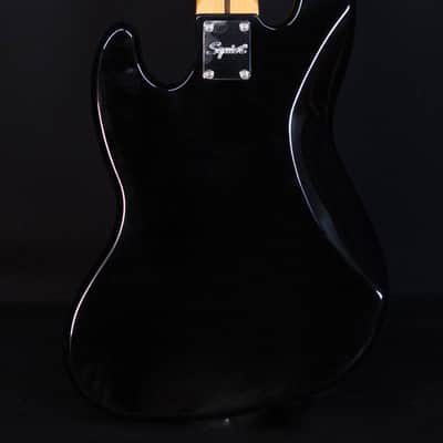 Squier Classic Vibe '70s Jazz Bass V, Maple FB, Black image 3