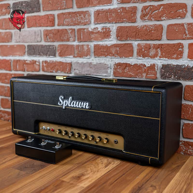 Splawn Competition 3-Channel 50-Watt Guitar Head 2024 Black image 1
