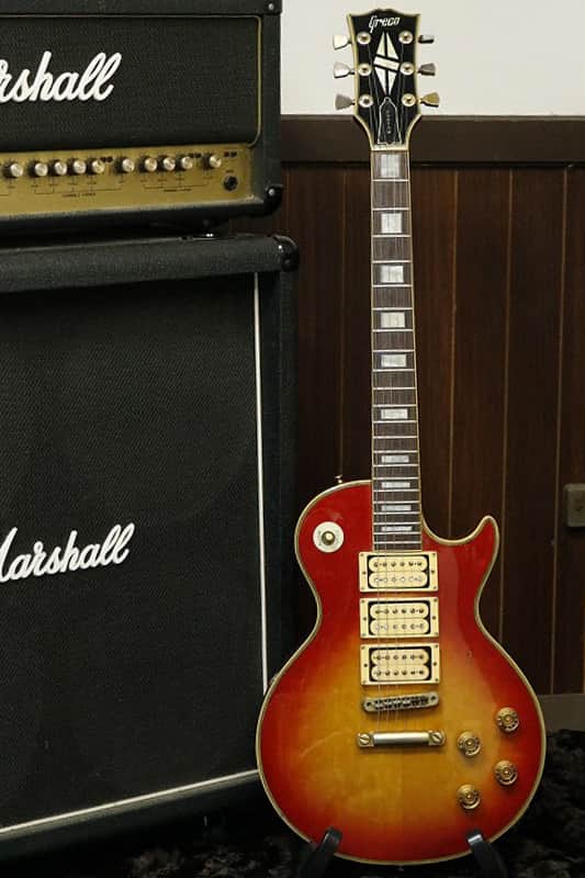 Rare 1979 made Greco EG-600PR Ace Frehley model /U-1000 pickups w/Original Hardcase Fujigen Made in Japan image 1