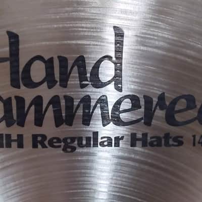 Sabian 14" HH Hand Hammered Regular Hi-Hat Cymbals (Pair) 1992 - 1998 - Natural image 18