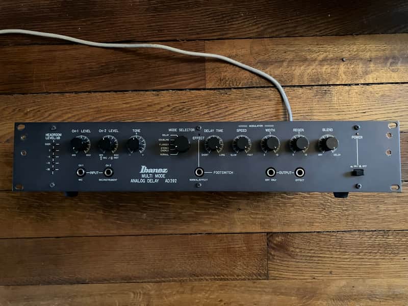 Ibanez AD202 Analog Delay 1980s - Black image 1