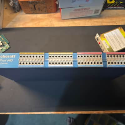 Switchcraft StudioPatch Series 6425 64-Point TT-DB25 Patchbay 2010s Blue image 3