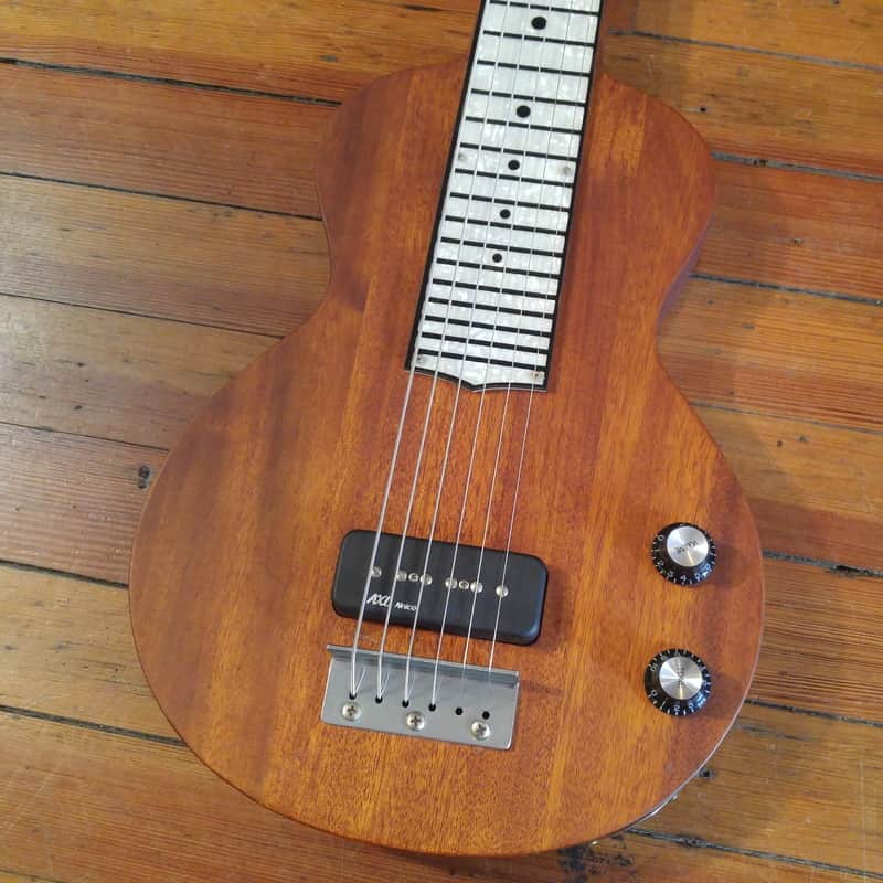 Recording King RG-31 Lap Steel Satin Natural Mahogany image 2