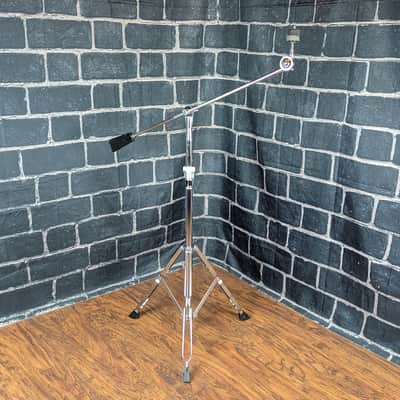 North Vintage Boom Cymbal Stand w/ Counterweight – Chrome – 23" Boom Arm – Classic 70s/80s Hardware – Stable, Adjustable, Collectible image 1