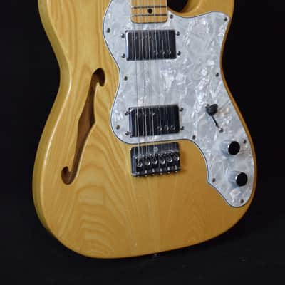 Vorg by Pearl Telecaster Thinline 1977 - natural image 2