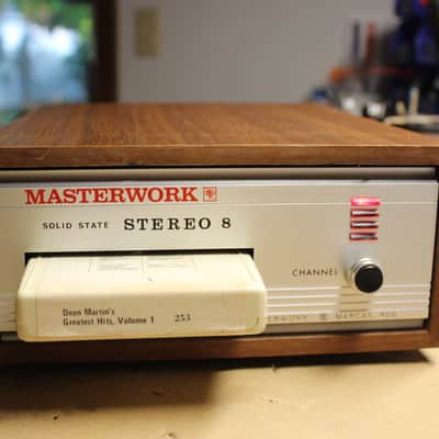 Restored Masterwork M-8003 8 track player image 2