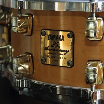 Yamaha Maple Custom Anniversary SSD 25th Limited Edition snare drum image 3