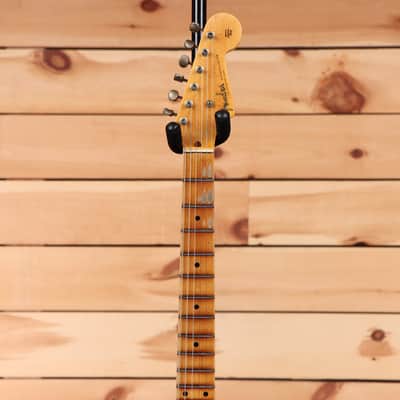 Fender Custom Shop 1956 Stratocaster Journeyman Relic - Wide Fade 2 Color Sunburst-CZ577378 image 5