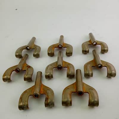 Gretsch 8 Threaded Drum T-Rod Claws Single-Tension Snare/Bass/Tom Nickel Vintage image 2