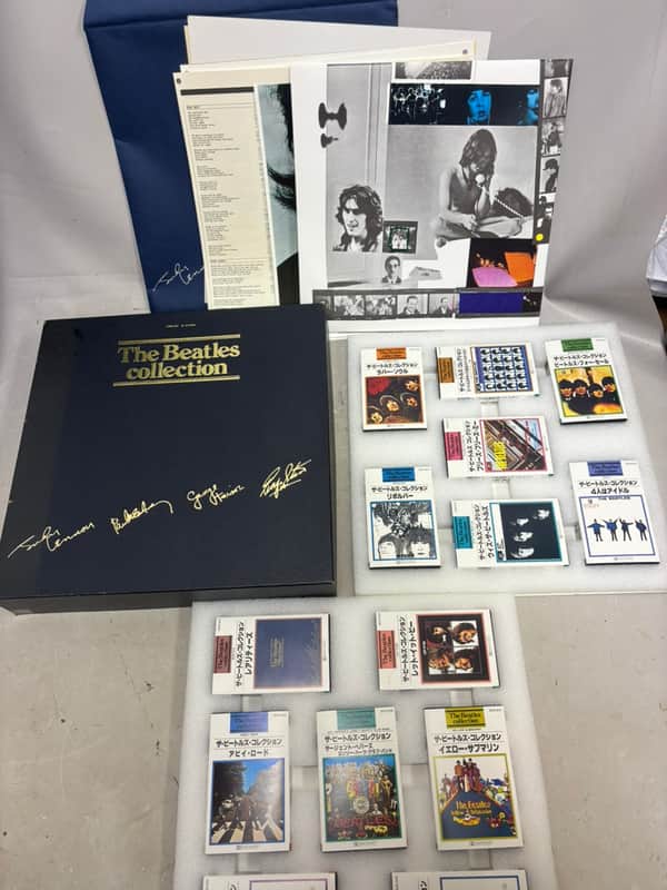 The Beatles Collection Box Set Cassette Tape rare vintage from japan image 1