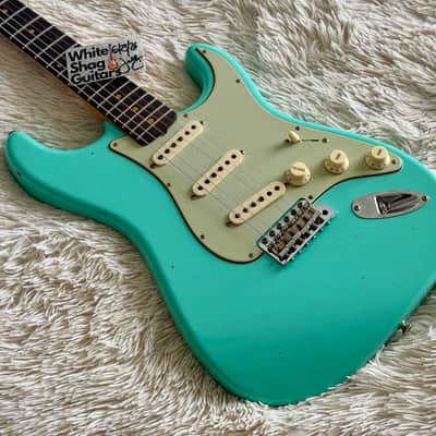 Fender Custom Shop '59 Reissue Stratocaster Seafoam Green Electric Guitar image 2