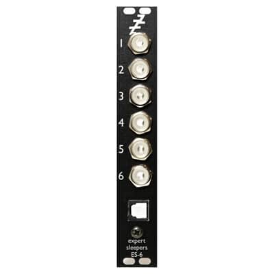 Expert Sleepers ES-6 MK2 CV / Lightpipe Interface Eurorack Synth Module