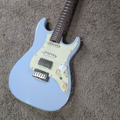 Electric Guitar Soloking MS-11 Classic MKII With Rosewood Fb In Sonic Blue image 2