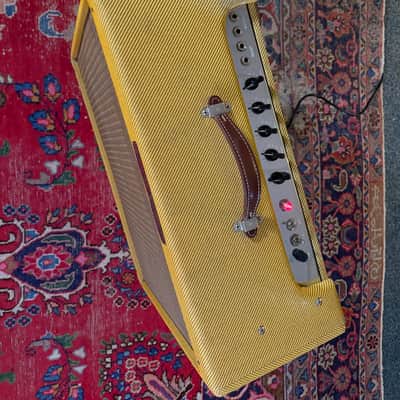 Fender '57 Custom Twin Reissue 40-Watt 2x12 Combo - Lacquered Tweed image 3