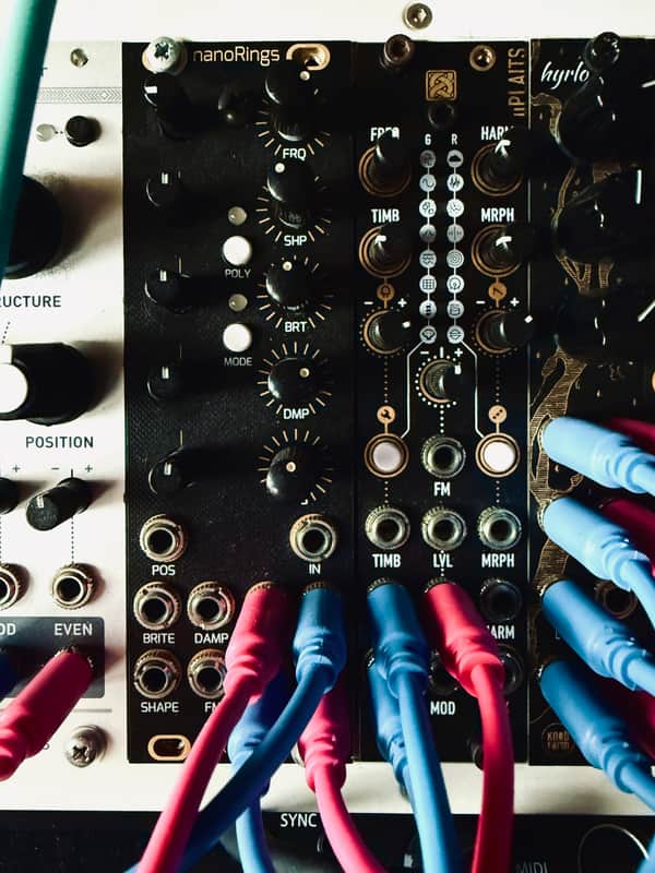 Pusherman nanoRings — Mutable Instruments Rings-based Physical Modeling Resonator (8HP) image 1
