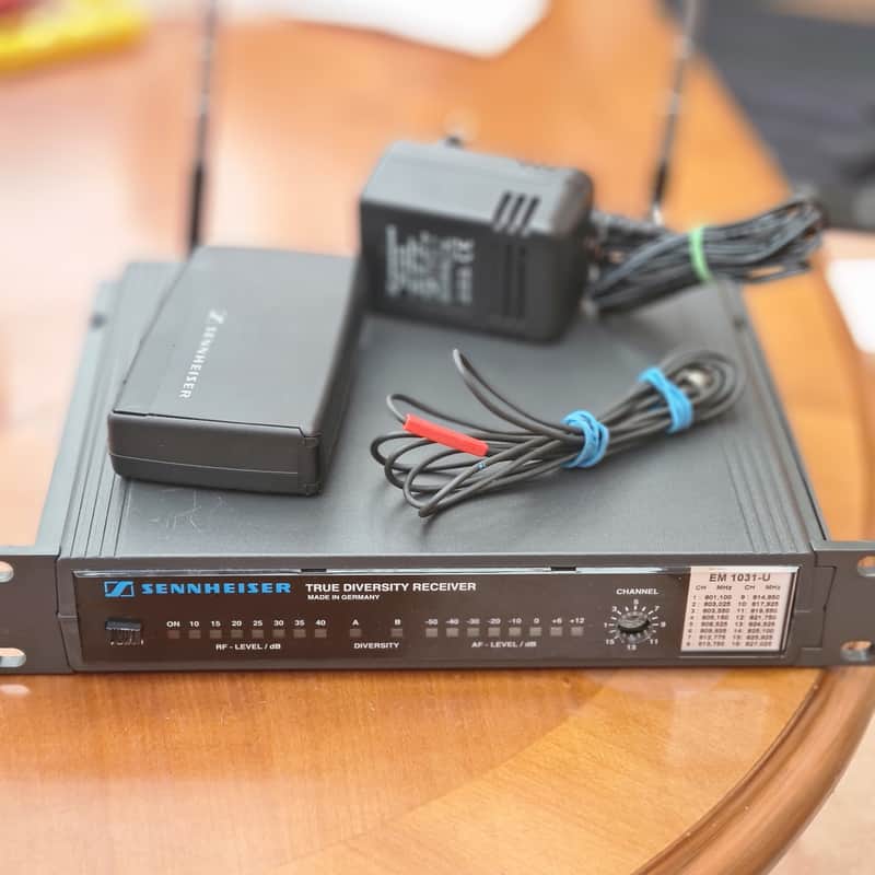 Sennheiser Sennheiser EM 1031 U True Receiver+BF 1083-U HiDyn Plus Transmitter+MKE 2 MIC image 1