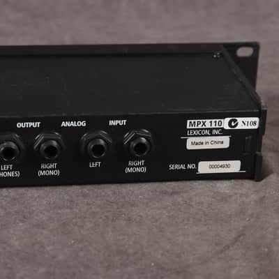 Lexicon MPX-110 Effects Processor with Power Supply - 2nd Hand image 9